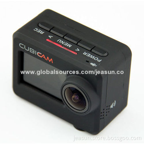 Real 1,080P Full HD Waterproof Mini Sports Action Camera with 170 Degrees Wide Angle, Field of View